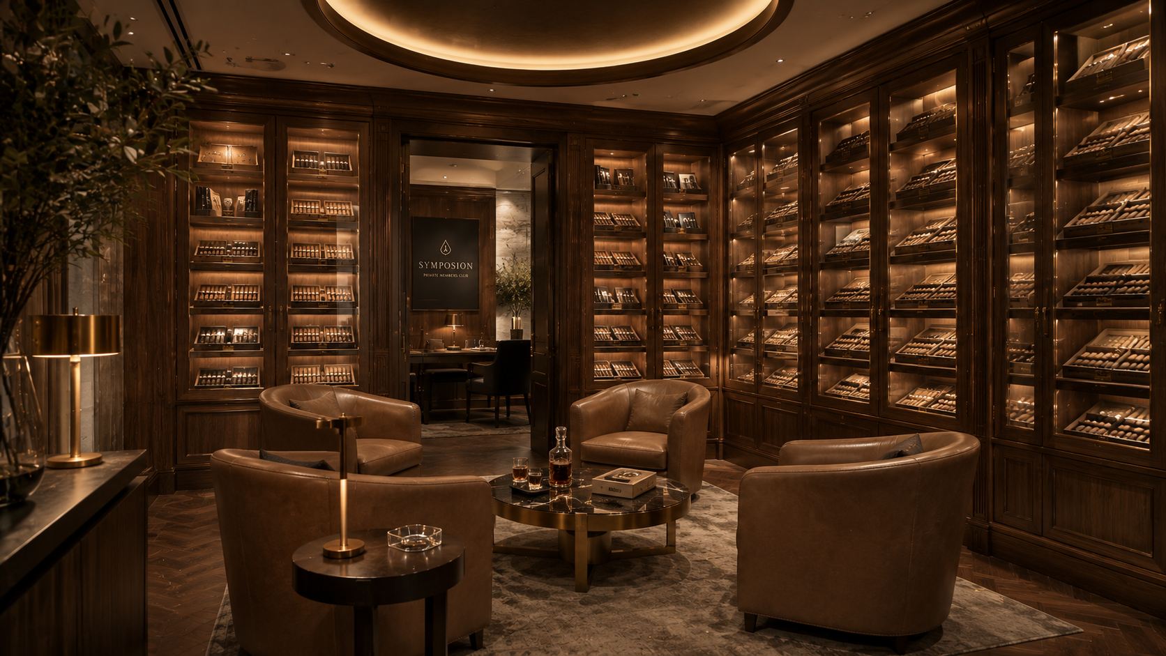 Symposion walk-in humidor