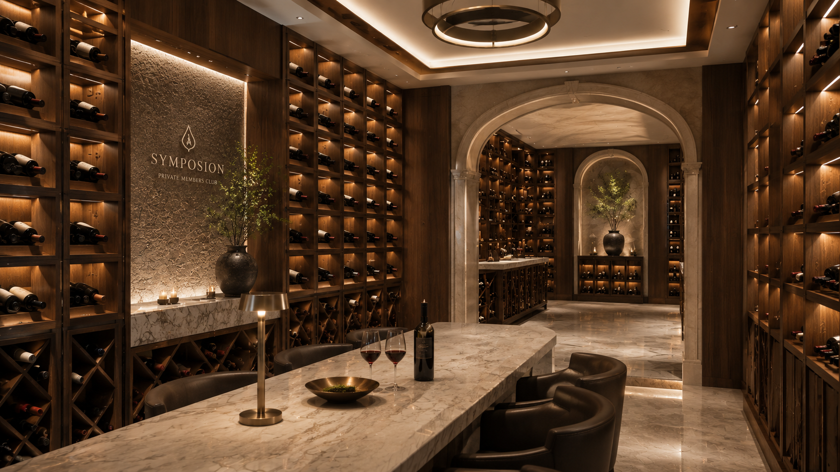 Symposion wine cellar